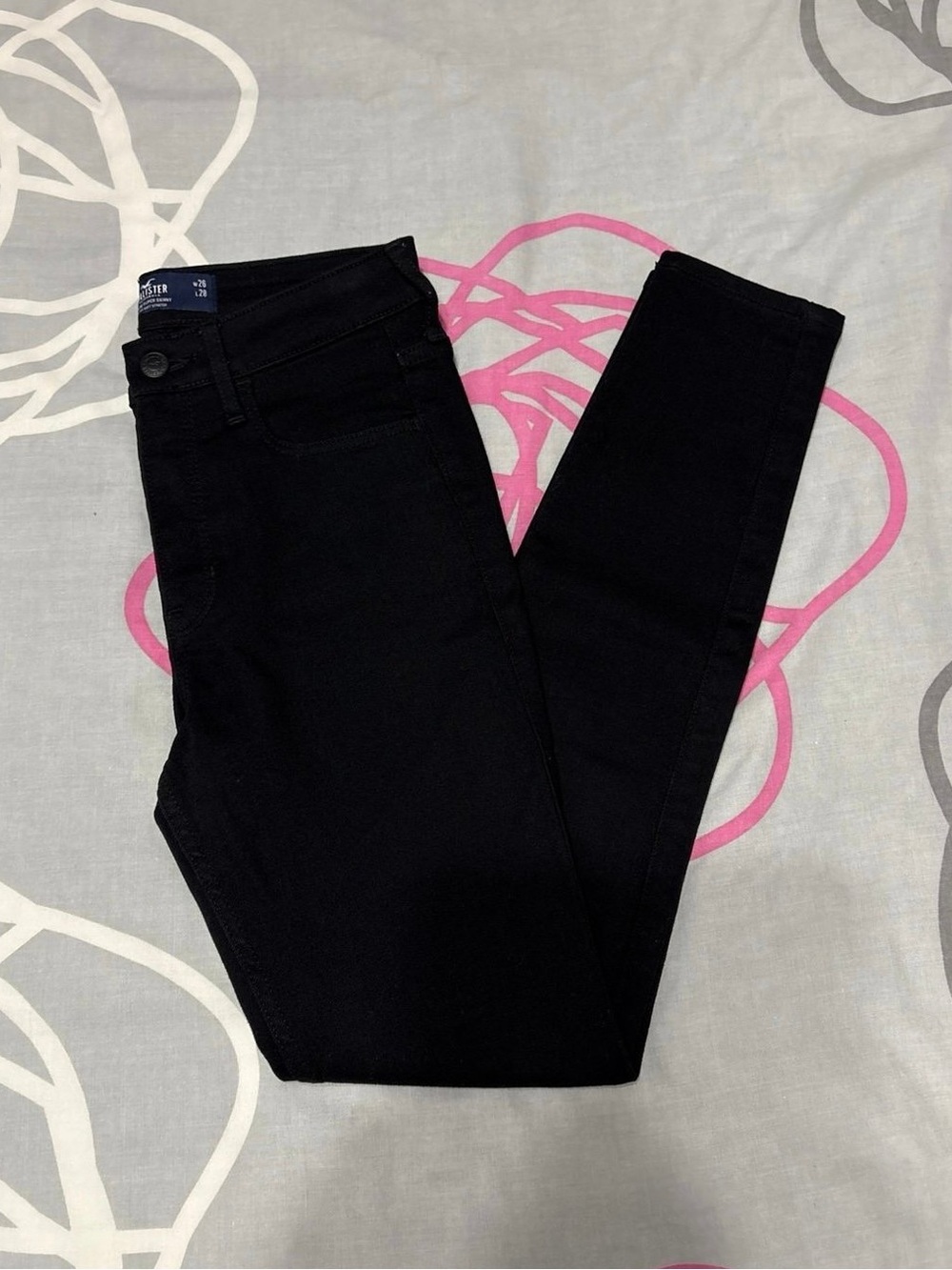 Hollister High-Rise Black Skinny Jeans